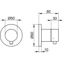 KEUCO 59548291001 3-Wege Umstellventil IXMO Comf.59548,