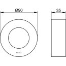 KEUCO 59551250281 Verl&auml;ngerungs-Rosette IXMO 59551, EHM