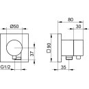 KEUCO 59556251102 2-Wege Umstellv. IXMO Comfort 59556,