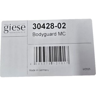 GIESE 30428-02 Duschregal m. 2 Ablagen m. Wischer GIESE BODYGARD # 30428           verchr.