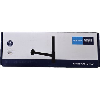 Grohe Siphons - Design-Siphon, schwarz matt