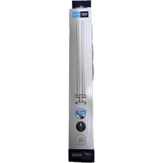 Grohe QuickFix Start - Doppelter Handtuchhalter, Länge 44 cm, Chrom