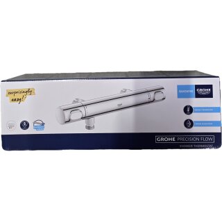 Grohe Precision Flow - Mitigeur thermostatique de douche, chrome