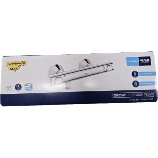 Grohe Precision Flow - Thermostat-Duscharmatur, Chrom
