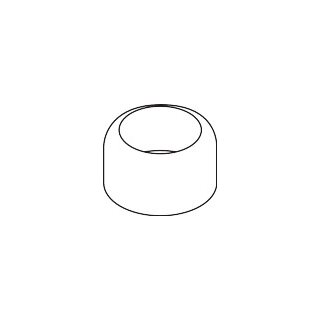 HANSGROHE 13919000 Kugelrosette für Spültischmischer