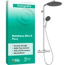 HANSGROHE 24592000 Showerpipe Raindance Alive S Puro