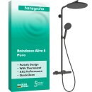 HANSGROHE 24592340 Showerpipe Raindance Alive S Puro