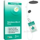 HANSGROHE 24593700 Showerpipe Raindance Alive S Puro