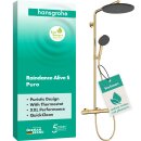 HANSGROHE 24593990 Showerpipe Raindance Alive S Puro