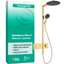 HANSGROHE 24595990 Showerpipe Raindance Alive S