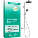 HANSGROHE 28083000 Activera S Showerpipe 240 1jet