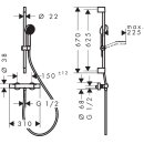 HANSGROHE 28876000 Brausesystem Aufp. Activera Select S