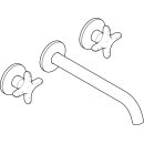 AXOR 48140000 3-Loch Waschtischarmatur AXOR One