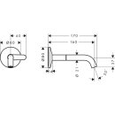 AXOR 48180000 Waschtischmischer AXOR One