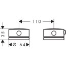 AXOR 48470250 2-Loch Wannenrandarmatur AXOR One
