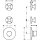 AXOR 48712950 Thermostatmodul Unterputz AXOR One