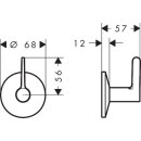 AXOR 48772950 Absperrventil Unterputz AXOR One