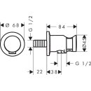 AXOR 48780000 Portereinheit AXOR One