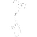 AXOR 48794140 Showerpipe AXOR One mit