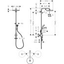 AXOR 48796000 Showerpipe Unterputz AXOR One mit
