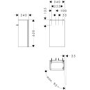 HANSGROHE 54244700 Waschtischunterschrank Xilesa E