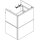 HANSGROHE 54248700 Waschtischunterschrank Xilesa E