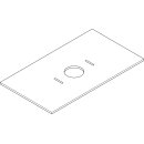 HANSGROHE 54276760 Konsole Xilesa E 980x550mm