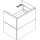 HANSGROHE 54294760 Waschtischunterschrank Xilesa E