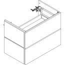 HANSGROHE 54296550 Waschtischunterschrank Xilesa E