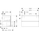 HANSGROHE 54297700 Waschtischunterschrank Xilesa E
