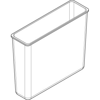 HANSGROHE 87694000 XtraStoris Abfalleimer 15x30x10