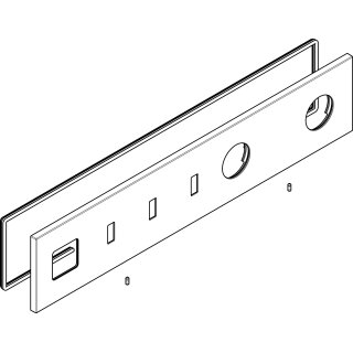 AXOR BGR Blende 3V iBoxI AXOR Starck Next