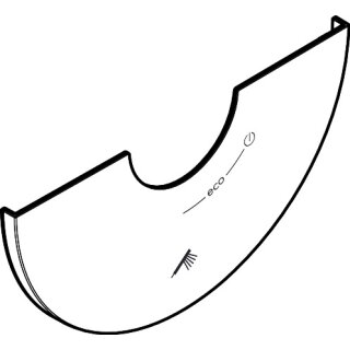 AXOR Blende rund bedr.eco ON/OFF+HB