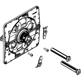 AXOR Traegerrosette kpl..softsqaure /