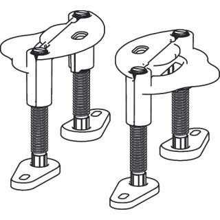 HANSGROHE 87842000 RainDrain Go Adjustable feet