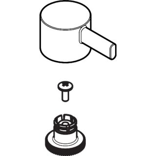 HANSGROHE 87895000 Griff kalt+Schnappeins2Griff