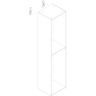 HANSGROHE 92062000 Xilesa Korpus 400x350 R/L