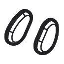 HANSGROHE 94920000 AUV-Siebe für 2V DuoTurn