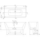 Villeroy &amp; Boch 180SBW9CLBCTV01 VWBW Subway 3.0...