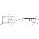 Villeroy &amp; Boch 335100R8 EB-SP Subway Style 50...