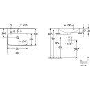 Villeroy &amp; Boch 41686CR7 WT Finion 41686C 600x470mm...