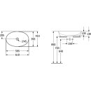 Villeroy &amp; Boch 419861R7 Aufsatzwaschbecken Artis...