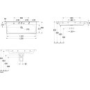 Villeroy &amp; Boch 5A51C5RW SchrankWT Skyla 5A51C5...