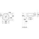 Villeroy &amp; Boch 5A5640R7 Aufsatzwaschbecken Octagon...
