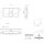 Villeroy &amp; Boch A4821300 Einbau-Spiegelschrank My View+ A48213
