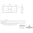 Villeroy &amp; Boch B48116RK Aufputz-Spiegelschrank My View+