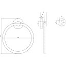 Villeroy &amp; Boch TVA15100500061 Handtuchhalter Elements - Tender