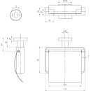 Villeroy &amp; Boch TVA152013000K5 Toilettenpapierhalter mD Elements -