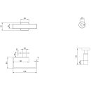 Villeroy &amp; Boch TVA15201400061 Toilettenpapierhalter ohne Deckel