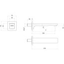 Villeroy &amp; Boch TVT112001000K5 Badewannenauslauf Subway 3.0